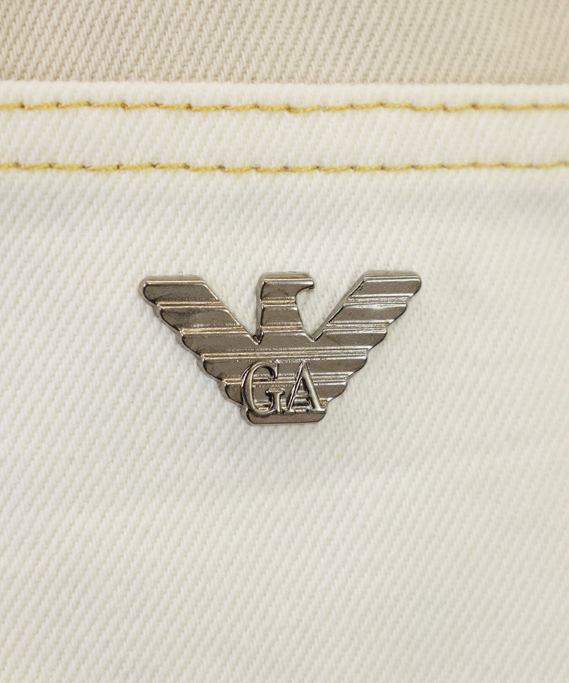 EMPORIO ARMANI Colorblock Detail Double Jersey Pants