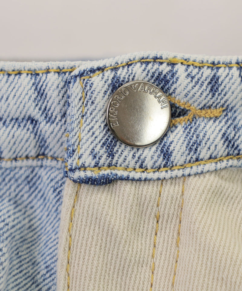 EMPORIO ARMANI Colorblock Detail Double Jersey Pants