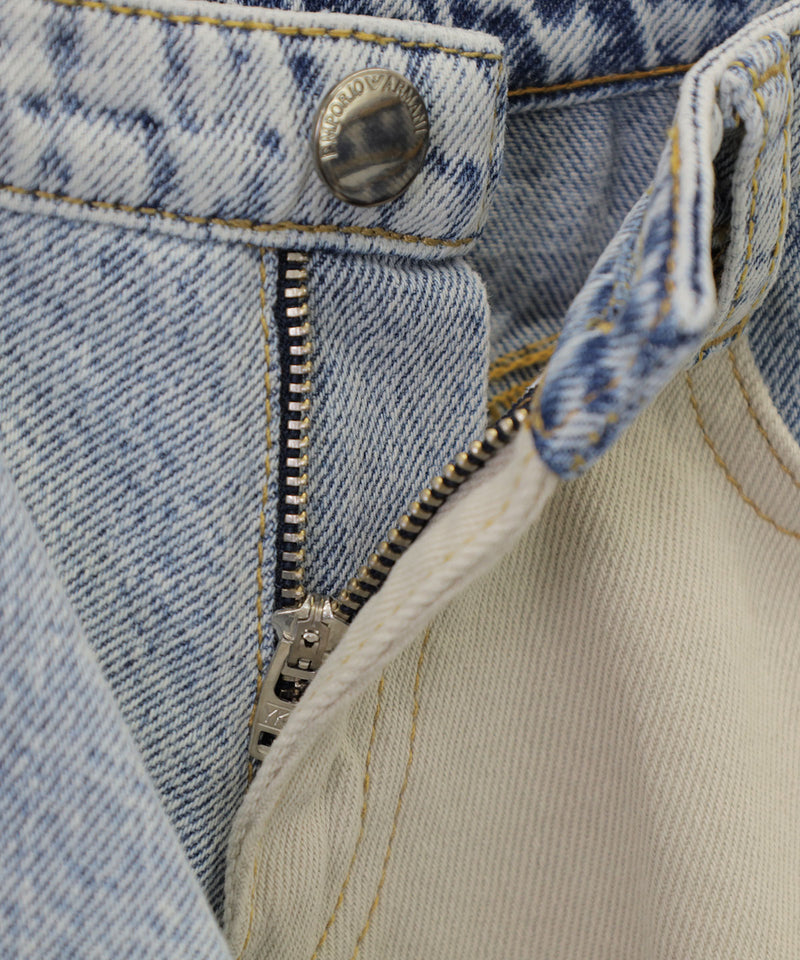 EMPORIO ARMANI Colorblock Detail Double Jersey Pants