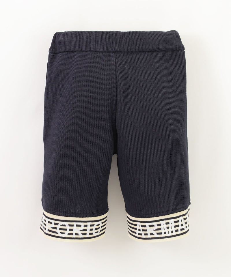 EMPORIO ARMANI Colorblock Detail Double Jersey Pants