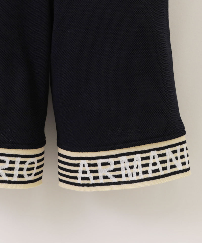 EMPORIO ARMANI Colorblock Detail Double Jersey Pants