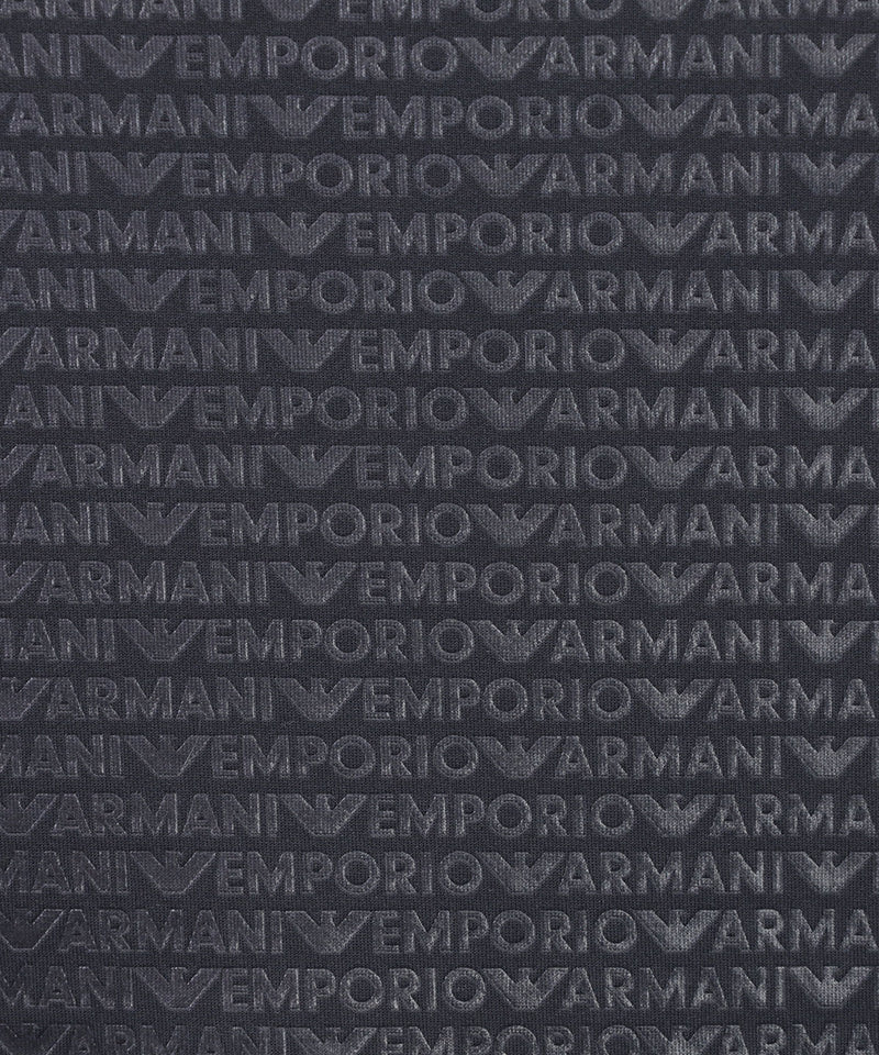 EMPORIO ARMANI ジャージー オールオーバー ロゴレタリングワンピース 3