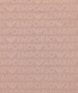 EMPORIO ARMANI All-over logo lettering jersey dress 