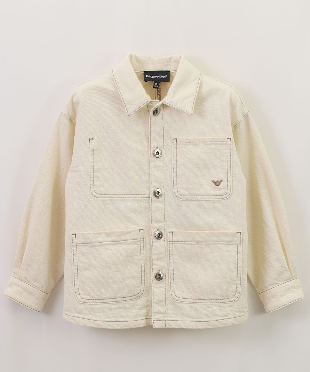 EMPORIO ARMANI Eagle print nylon jumper