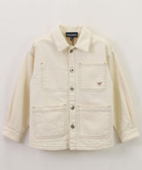 EMPORIO ARMANI Multi-pocket twill jacket