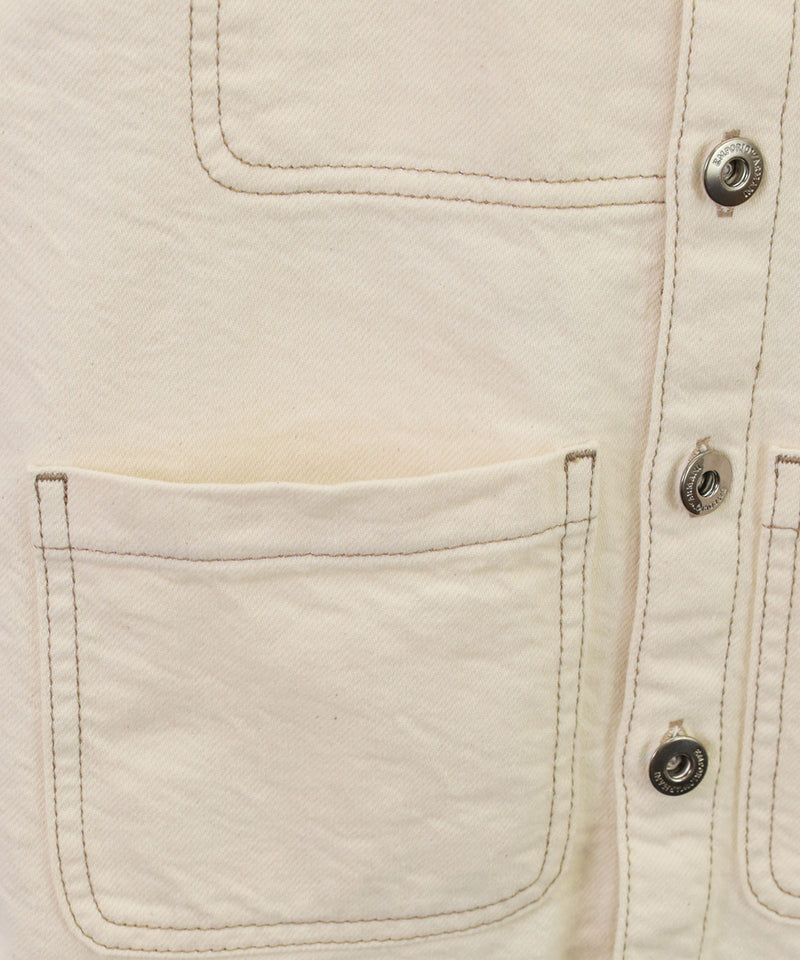 EMPORIO ARMANI Multi-pocket twill jacket
