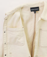 EMPORIO ARMANI Multi-pocket twill jacket