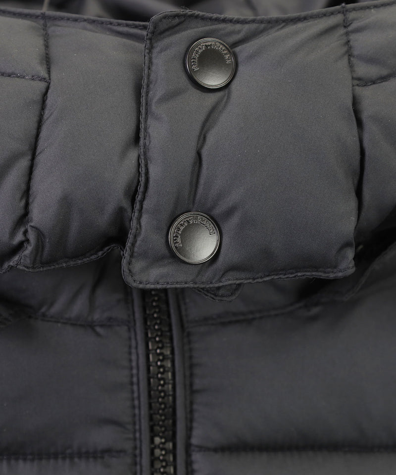EMPORIO ARMANI ロゴパッチフード付きジャケット ６