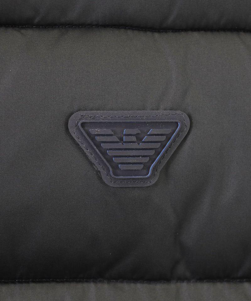 EMPORIO ARMANI ロゴパッチフード付きジャケット ７