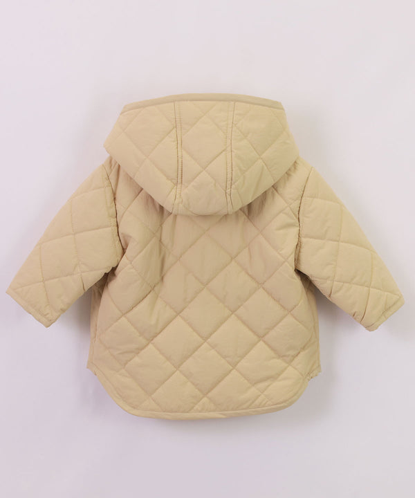 EMPORIO ARMANI BABY ナイロンキルティング フード＆EA刺繍コート2