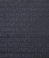 EMPORIO ARMANI ナイロン／再生ダウンロゴレタリングASVノースリーブパファージャケット