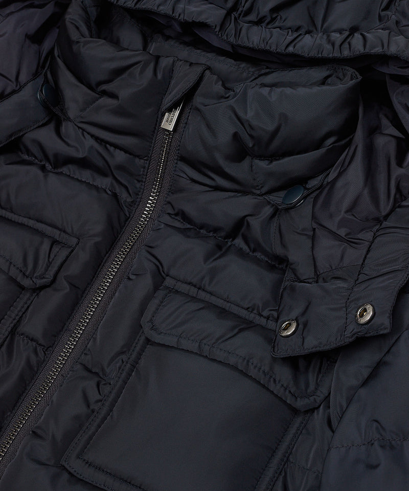 EMPORIO ARMANI バックロゴロングダウンコート