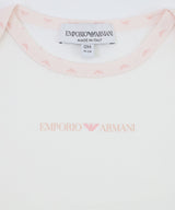 EMPORIO ARMANI BABY オールオーバーオプアートイーグルロンパース2点セット４