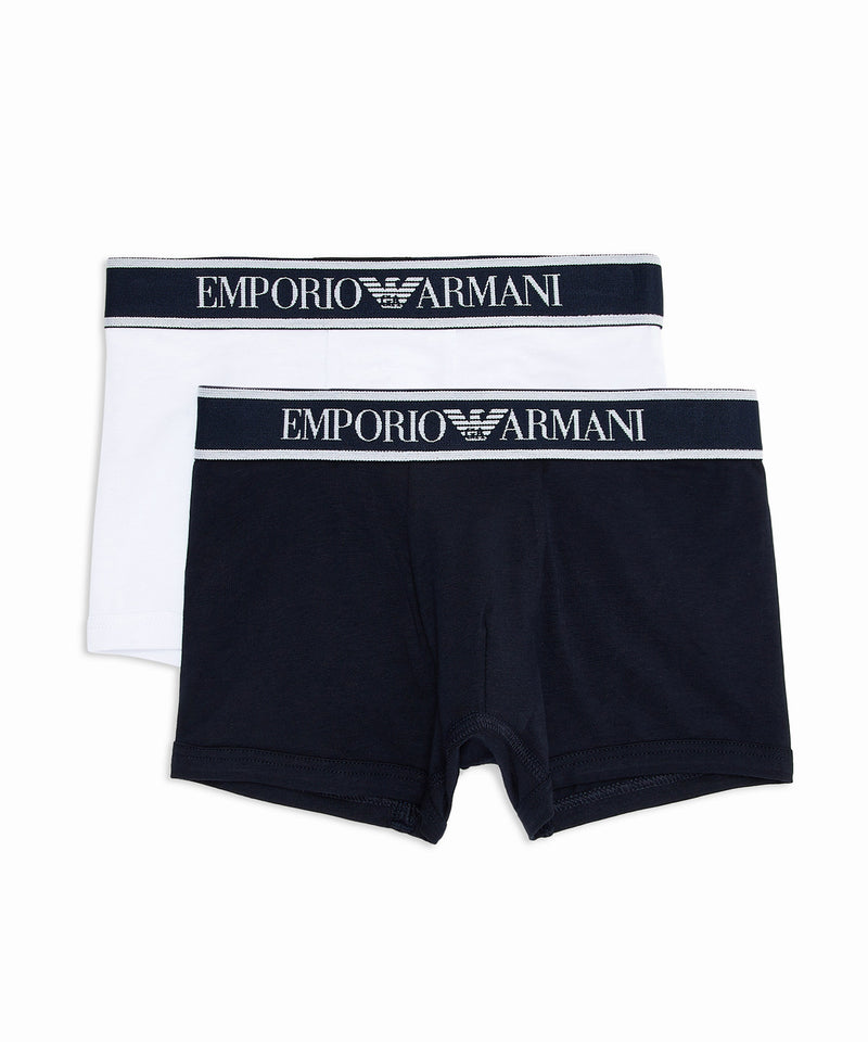 EMPORIO ARMANI ロゴウエストバンドボクサーパンツ2枚セット