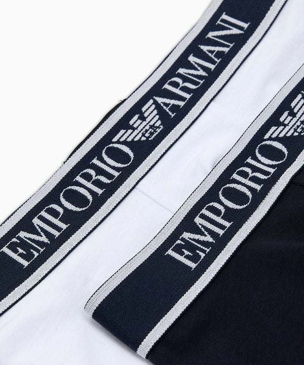 EMPORIO ARMANI ロゴウエストバンドボクサーパンツ2枚セット