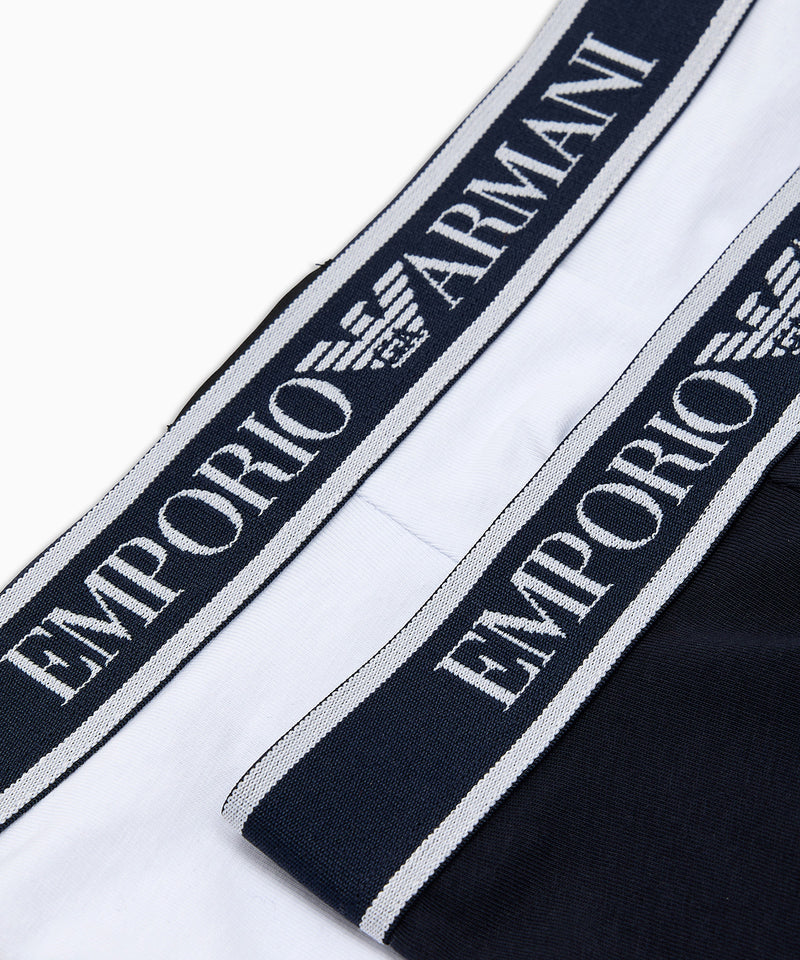 EMPORIO ARMANI ロゴウエストバンドボクサーパンツ2枚セット ★