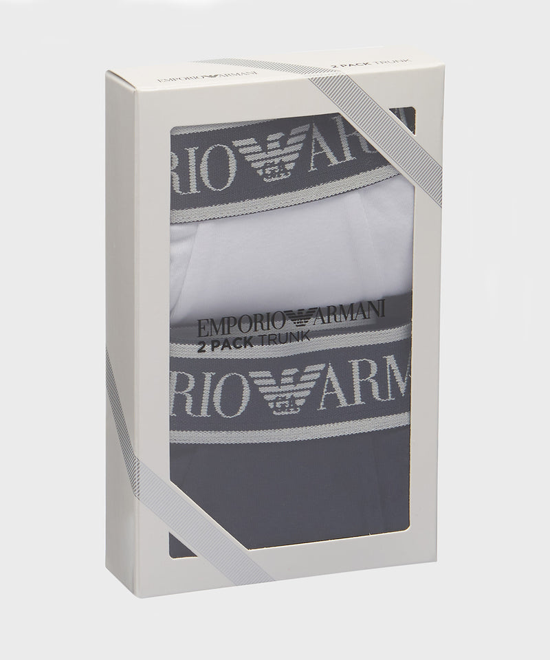 EMPORIO ARMANI ロゴウエストバンドボクサーパンツ2枚セット ★