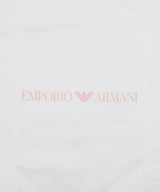 EMPORIO ARMANI BABY オプアートロゴ＆イーグルダブルフェイスブランケット４