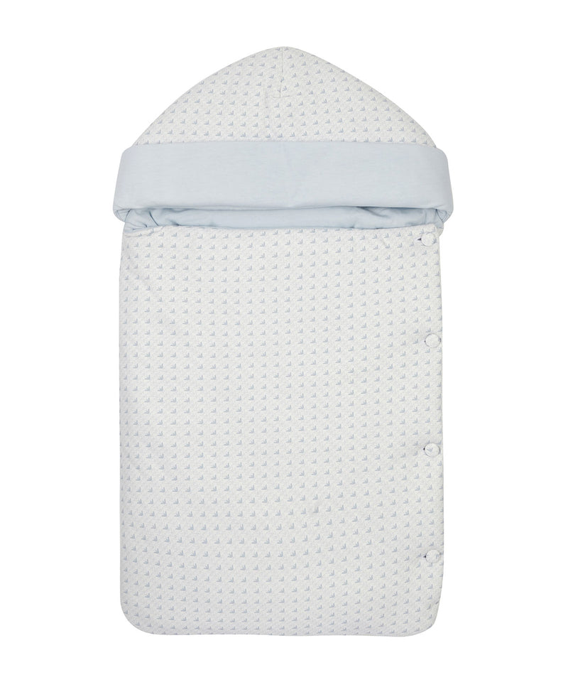 EMPORIO ARMANI BABY All-Over Eagle Swaddle Blanket ★ 