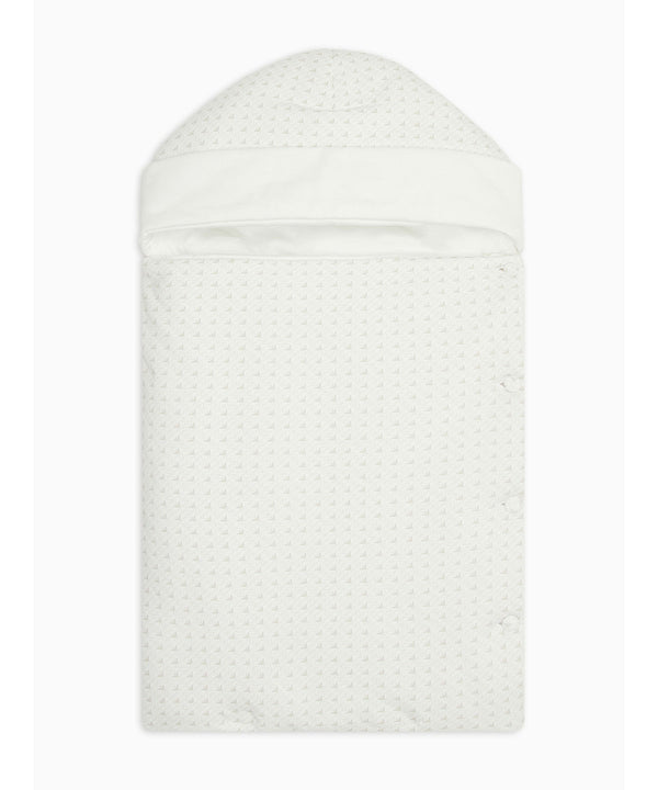 EMPORIO ARMANI BABY All-Over Eagle Swaddle Blanket ★ 