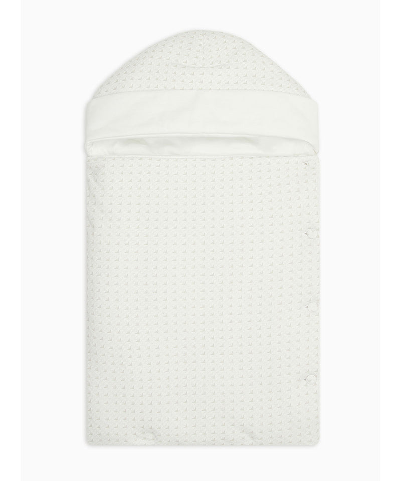 EMPORIO ARMANI BABY All-Over Eagle Swaddle Blanket ★ 