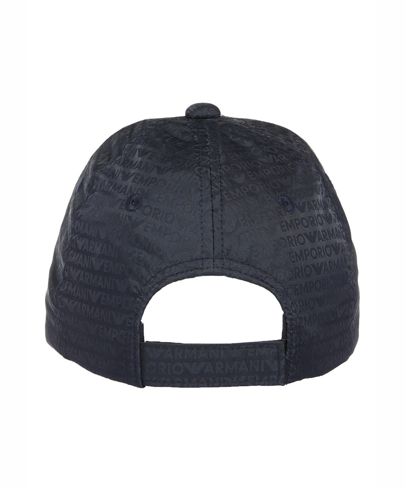 EMPORIO ARMANI All-Over Logo Lettering Cap