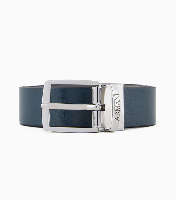 EMPORIO ARMANI バックル付きリバーシブルベルトベルト