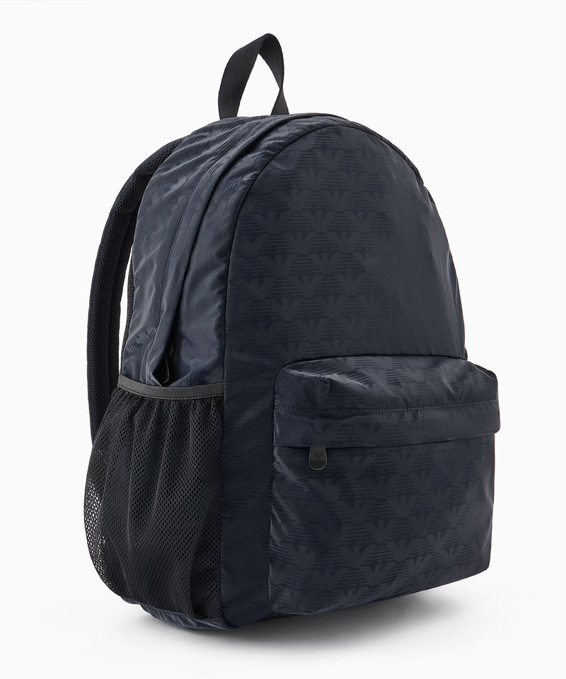 EMPORIO ARMANI オールオーバーイーグルナイロンバックパック