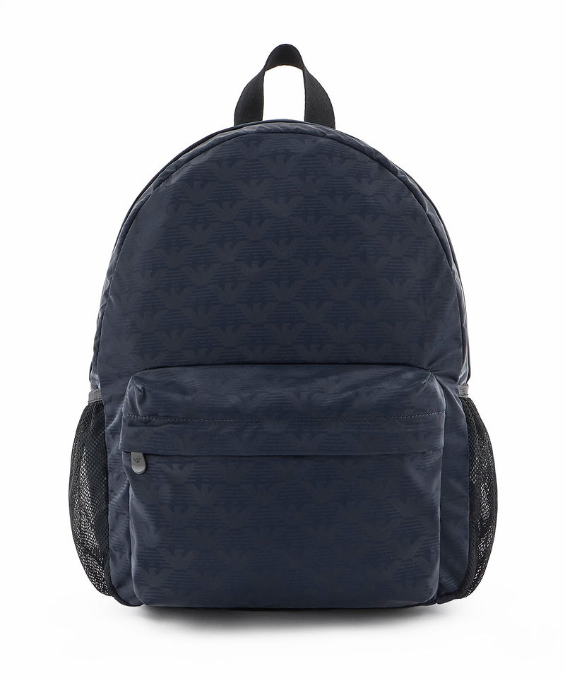 EMPORIO ARMANI オールオーバーイーグルナイロンバックパック