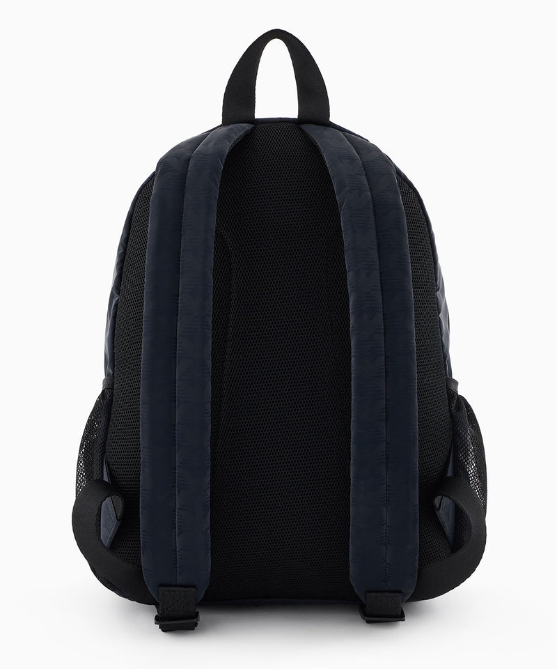 EMPORIO ARMANI オールオーバーイーグルナイロンバックパック