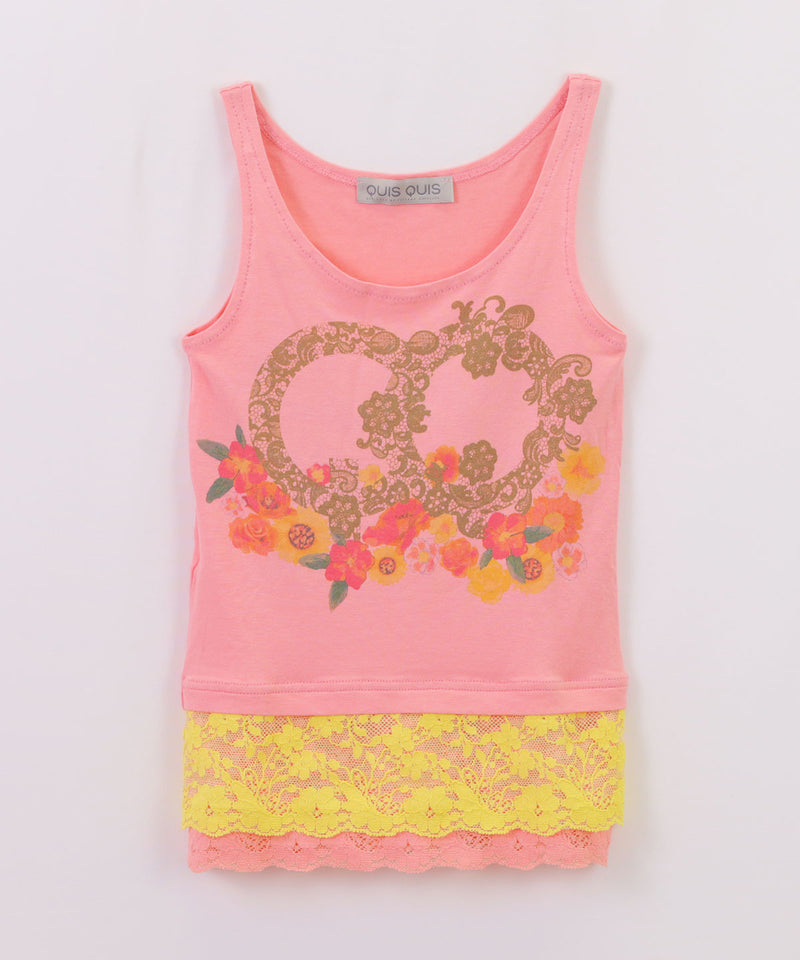 QUIS QUIS ノースリーブカットソー 51-560100123-16 4Y(105cm)/10Y(140cm)