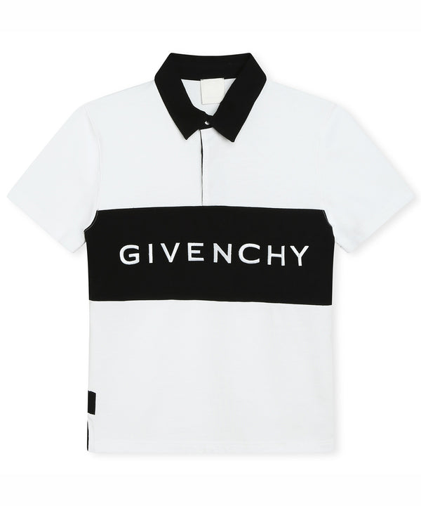 GIVENCHY ロゴ刺繍ポロシャツ1
