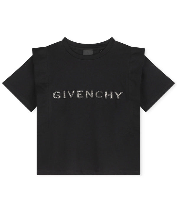 GIVENCHY グリッターロゴカットソー ★