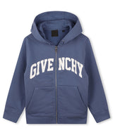 GIVENCHY logo zip-up sweatshirt 