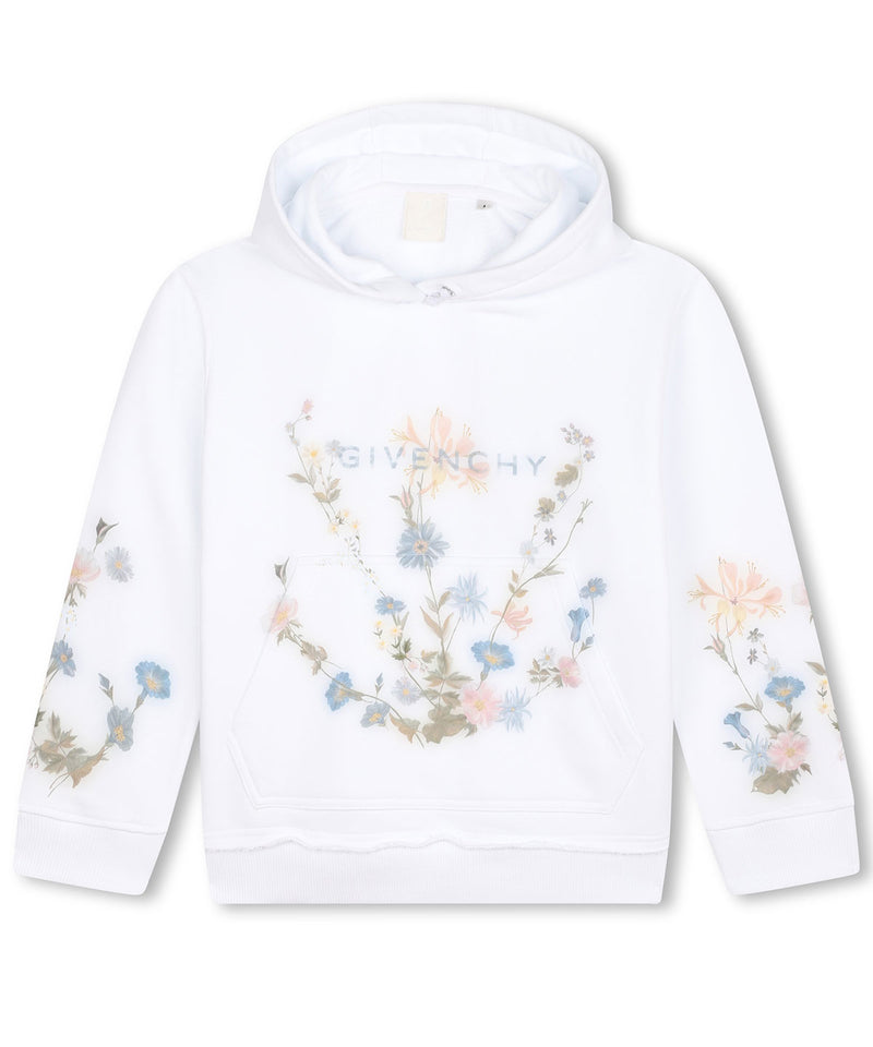 GIVENCHY フラワープリントロゴスウェット
