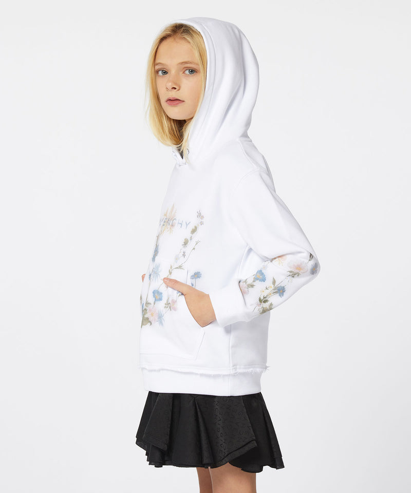 GIVENCHY フラワープリントロゴスウェット