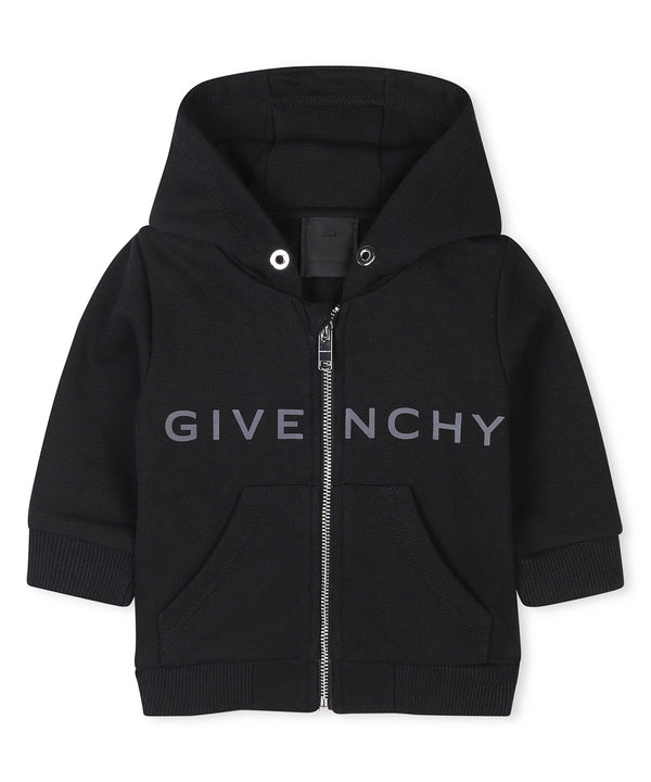 GIVENCHY BABY&amp;KIDS logo &amp; 4G zip-up sweatshirt 