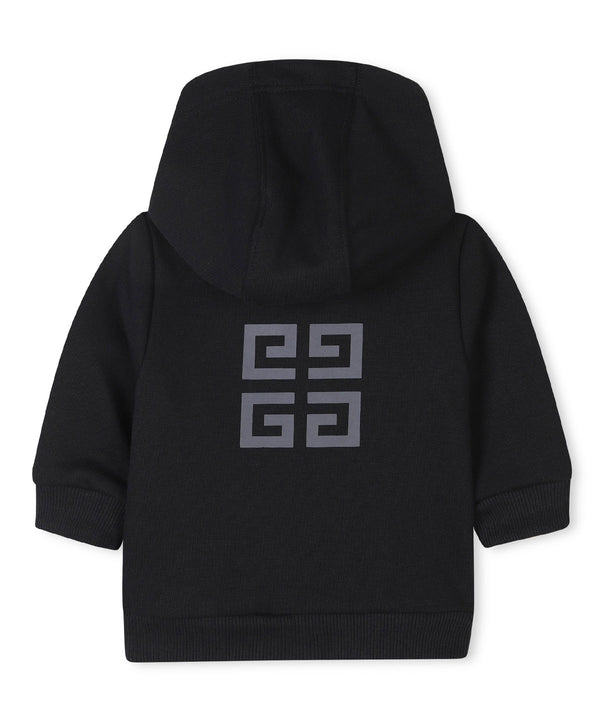 GIVENCHY BABY&amp;KIDS logo &amp; 4G zip-up sweatshirt 