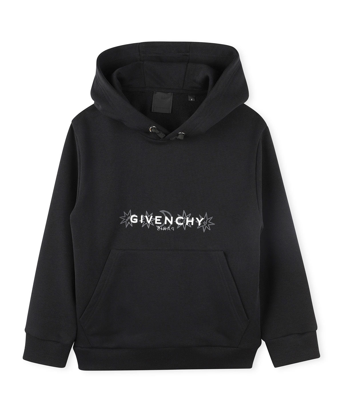 GIVENCHY ブラック ロゴ スウェットバックプリントロゴ