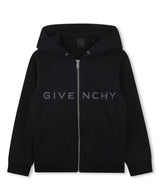 GIVENCHY logo &amp; 4G zip-up sweatshirt 