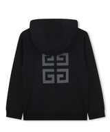 GIVENCHY logo &amp; 4G zip-up sweatshirt 