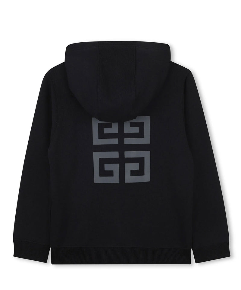 GIVENCHY logo &amp; 4G zip-up sweatshirt 