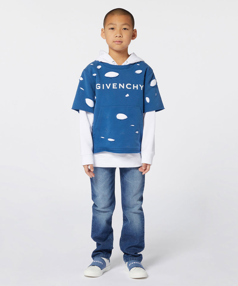 GIVENCHY 4G denim pants ★