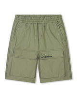 GIVENCHY Patch pocket stretch cotton trousers 