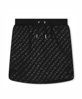 GIVENCHY all-over logo sweat skirt 