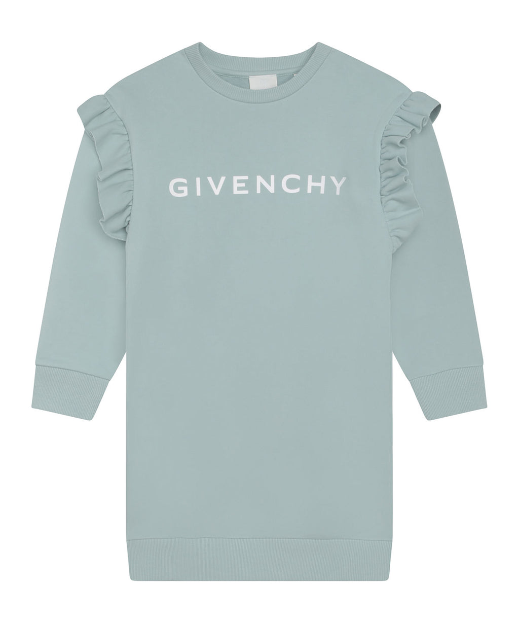 GIVENCHY ラッフルディティールスウェットワンピース｜世界の子供服マ 