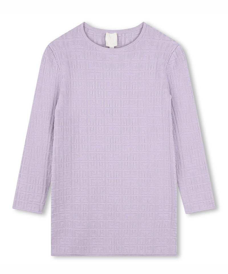 GIVENCHY 4G jacquard layered dress 