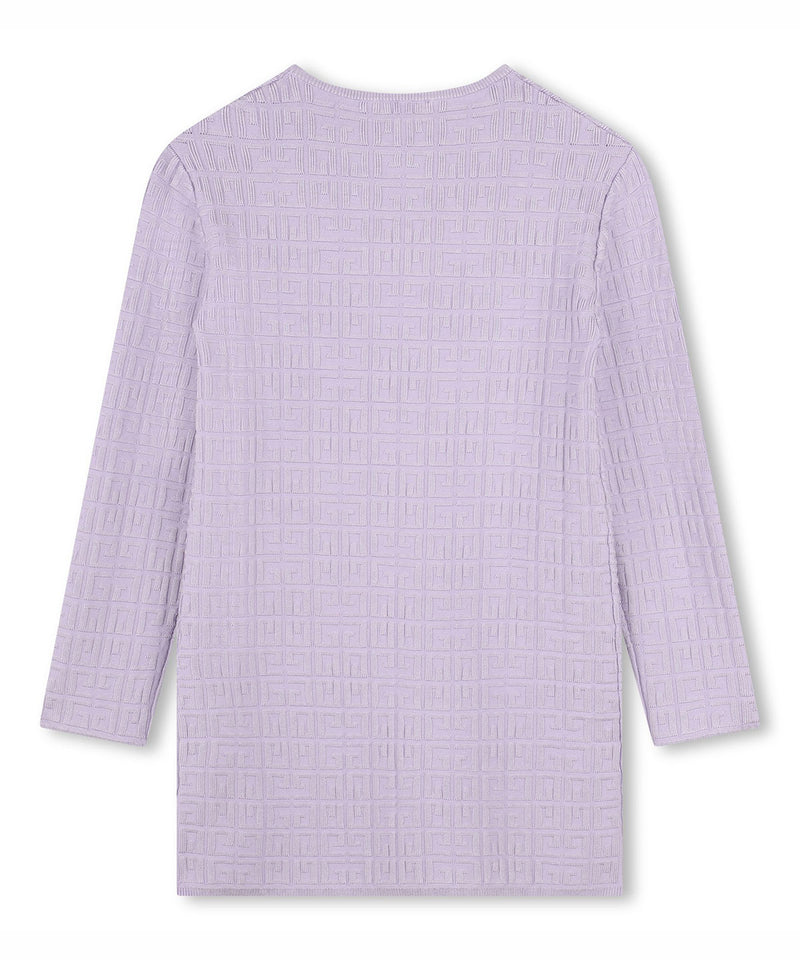 GIVENCHY 4G jacquard layered dress 