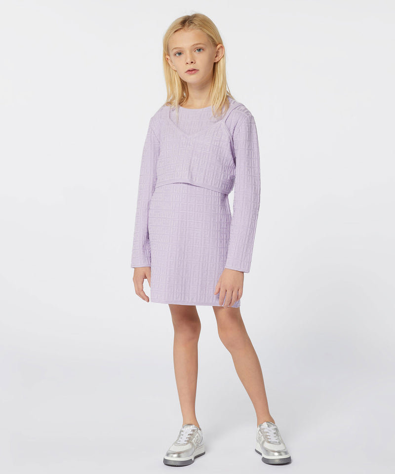 GIVENCHY 4G jacquard layered dress 