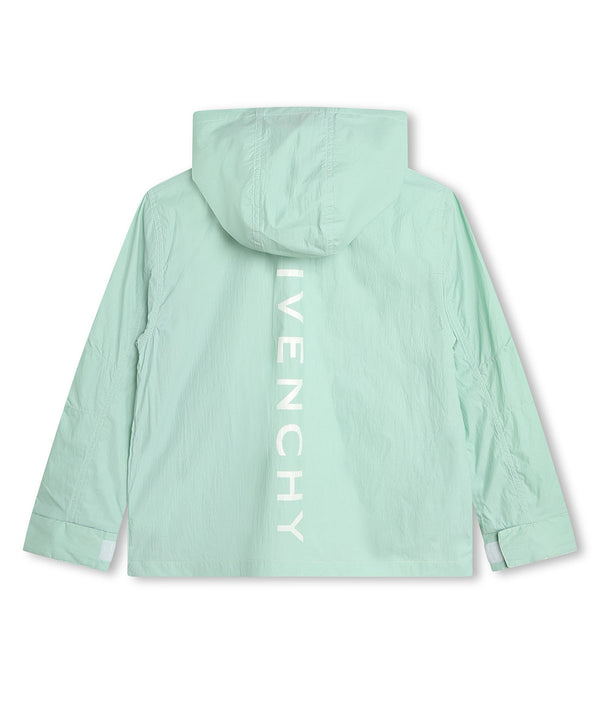 GIVENCHY バックロゴフーデッドジャケット2